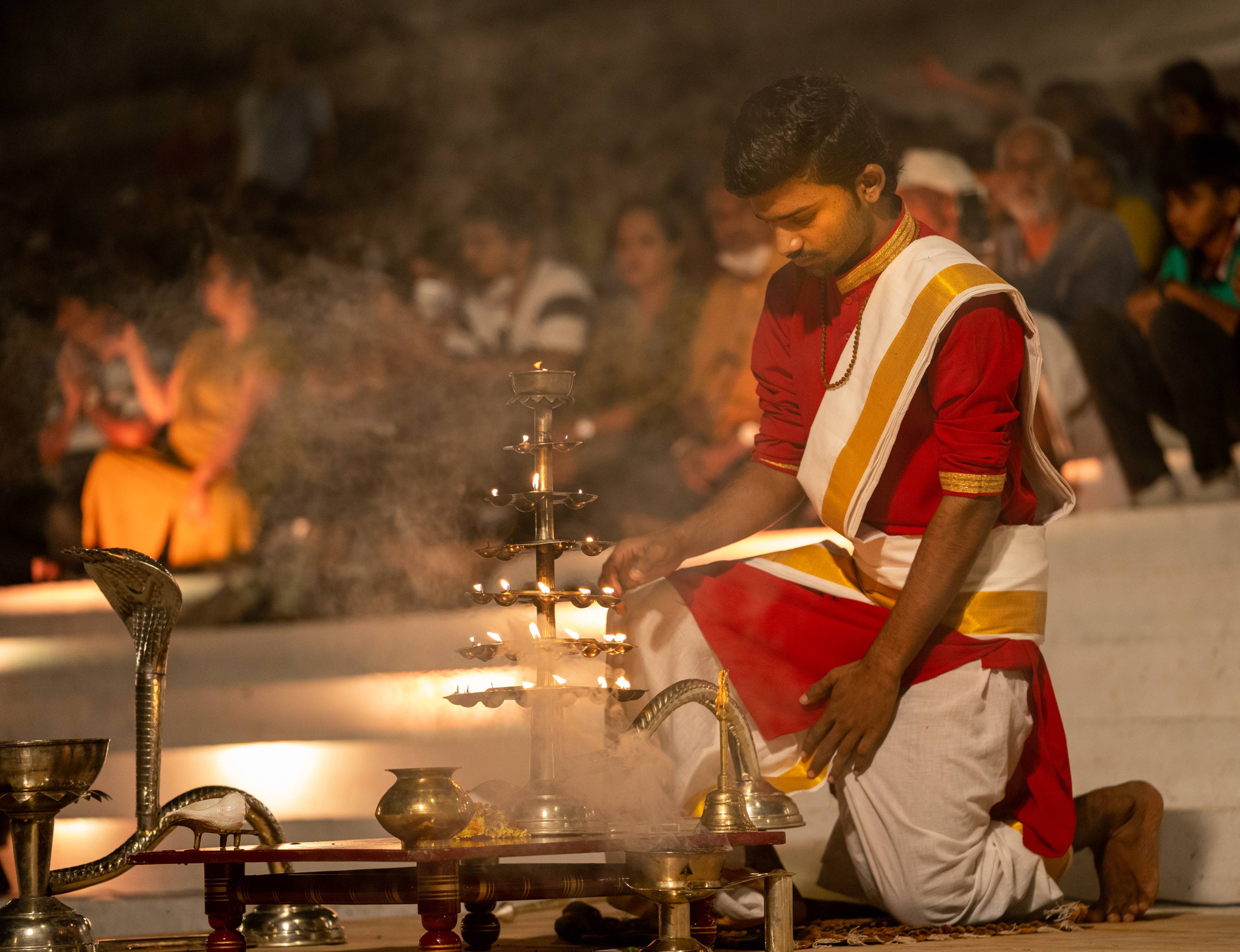 Narmada Maha Aarti Yajman Booking